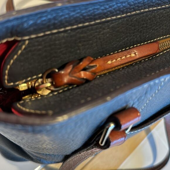 Vintage Dooney and Bourke Pebbled Lexington Leather Tote Bag - Picture 12 of 16